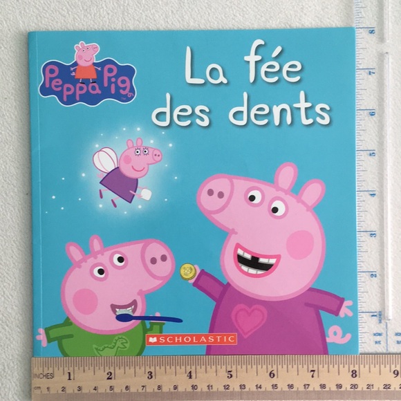 “La fée des dents” French Language Peppa Pig Paperback Book 🇫🇷 - Picture 16 of 16